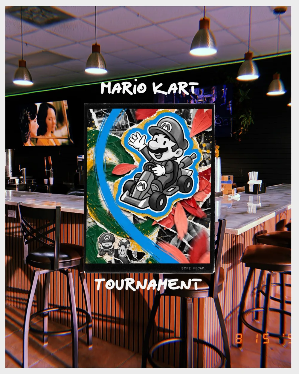 The real Tribal Kava Lounge bar during a Mario Kart event